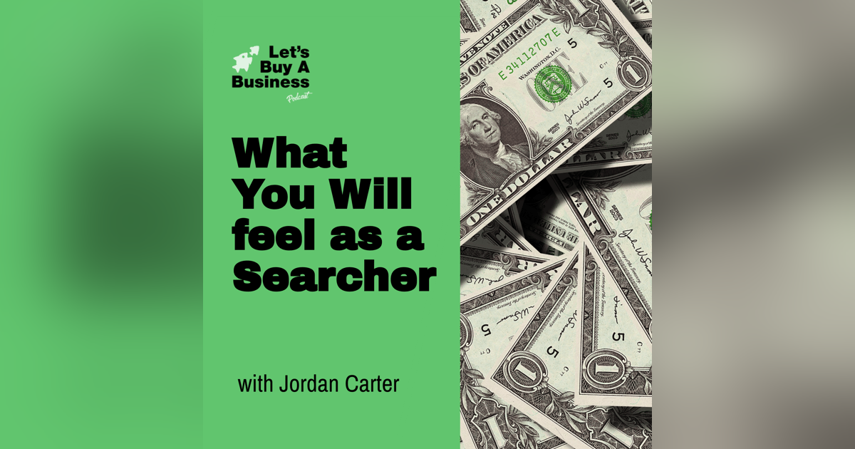 What You Will feel as a Searcher with Jordan Carter What You Will feel as a Searcher with Jordan Carter