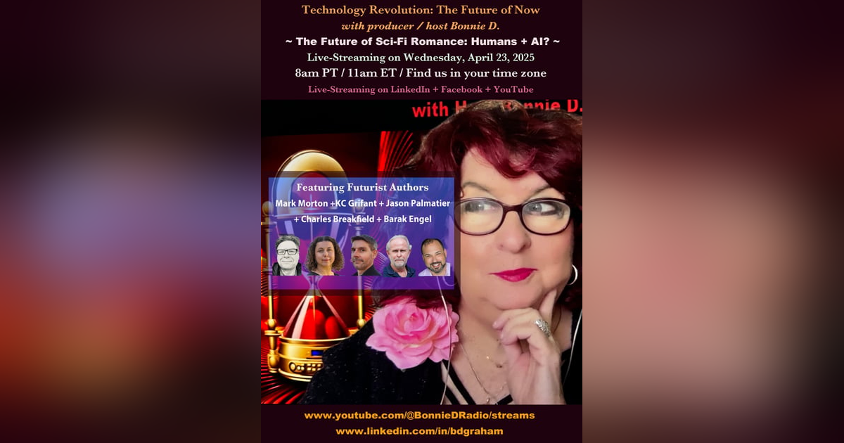 Technology Revolution: The Future of Sci-Fi Romance + AI: New Book of Love? Technology Revolution: The Future of Sci-Fi Romance + AI: New Book of Love?