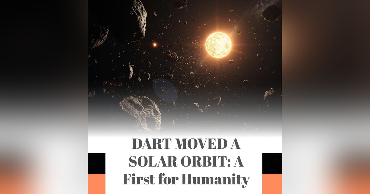 Humanity Just Moved an Asteroid's Orbit Around the Sun Humanity Just Moved an Asteroid's Orbit Around the Sun