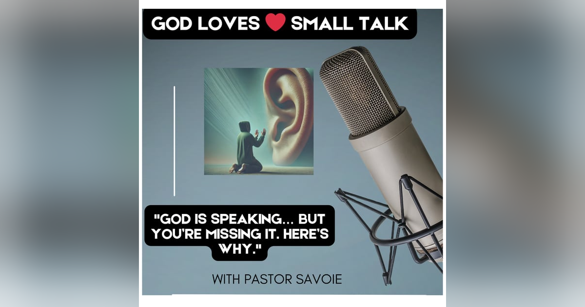 "God Loves Small Talk – Biblical Strategy for Spiritual Growth & Christian Community" "God Loves Small Talk – Biblical Strategy for Spiritual Growth & Christian Community"