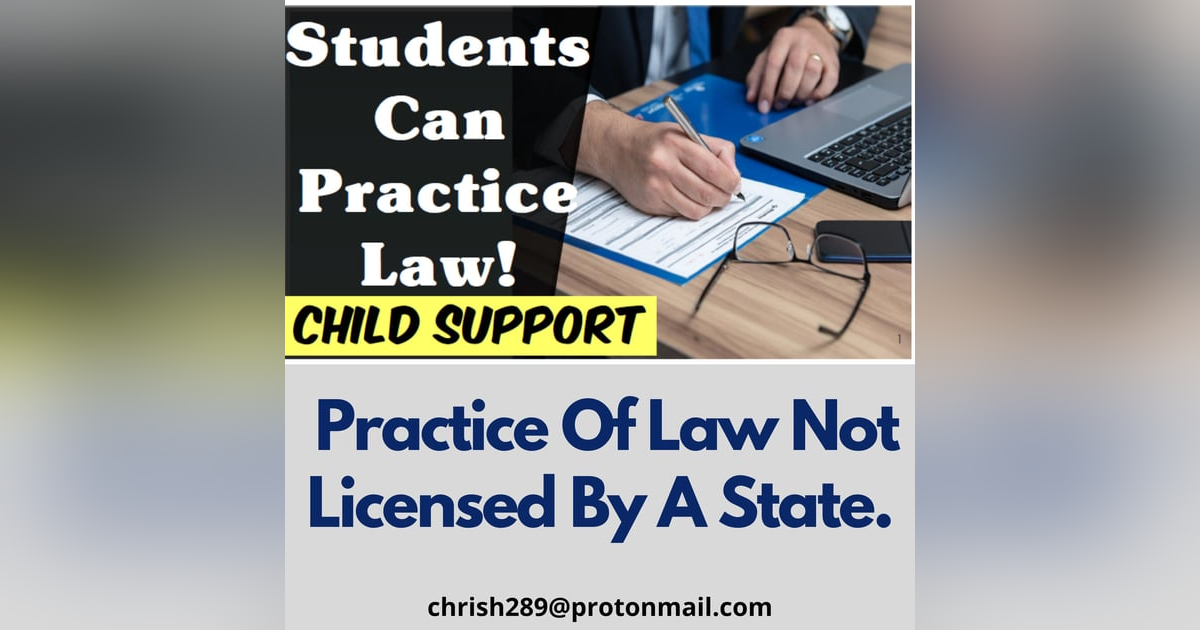 Season 1- Episode 6 - NEW JERSEY Graduate Students Practice Law Without License -NO WAY! Season 1- Episode 6 - NEW JERSEY Graduate Students Practice Law Without License -NO WAY!