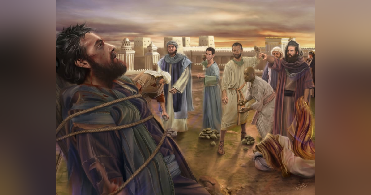 Forgiveness is Violence Against the Kingdom of Darkness. #31 Reading Acts 7. Stephen the Proto-Martyr Forgiveness is Violence Against the Kingdom of Darkness. #31 Reading Acts 7. Stephen the Proto-Martyr