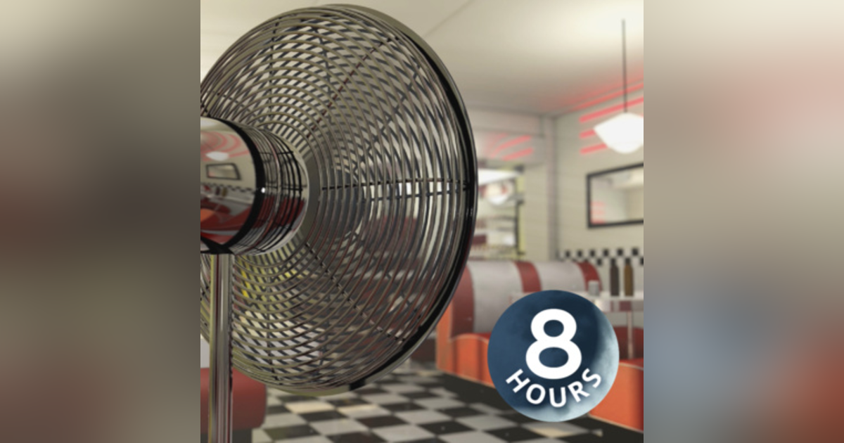Fan Sounds & Diner Ambience 8 Hours | Relax or Study in Classic American Restaurant Fan Sounds & Diner Ambience 8 Hours | Relax or Study in Classic American Restaurant