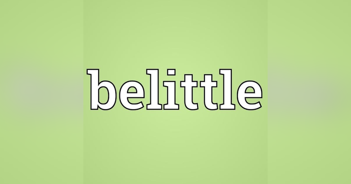 BELITTLE ME THIS! Commercial BELITTLE ME THIS! Commercial