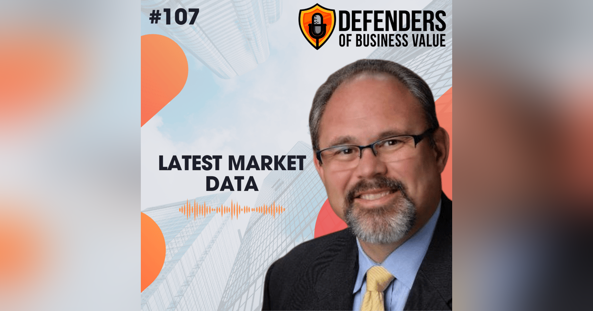 EP 107: Latest Market Data with Ed Mysogland EP 107: Latest Market Data with Ed Mysogland