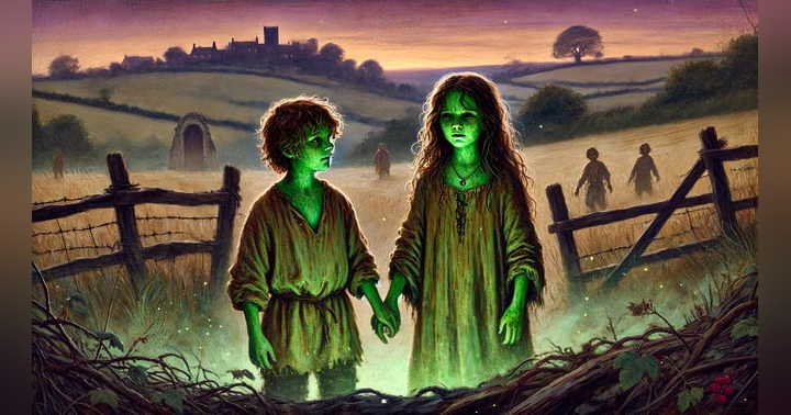 image for Blog Post: The Green Children of Woolpit: A Medieval Mystery from Beyond Time