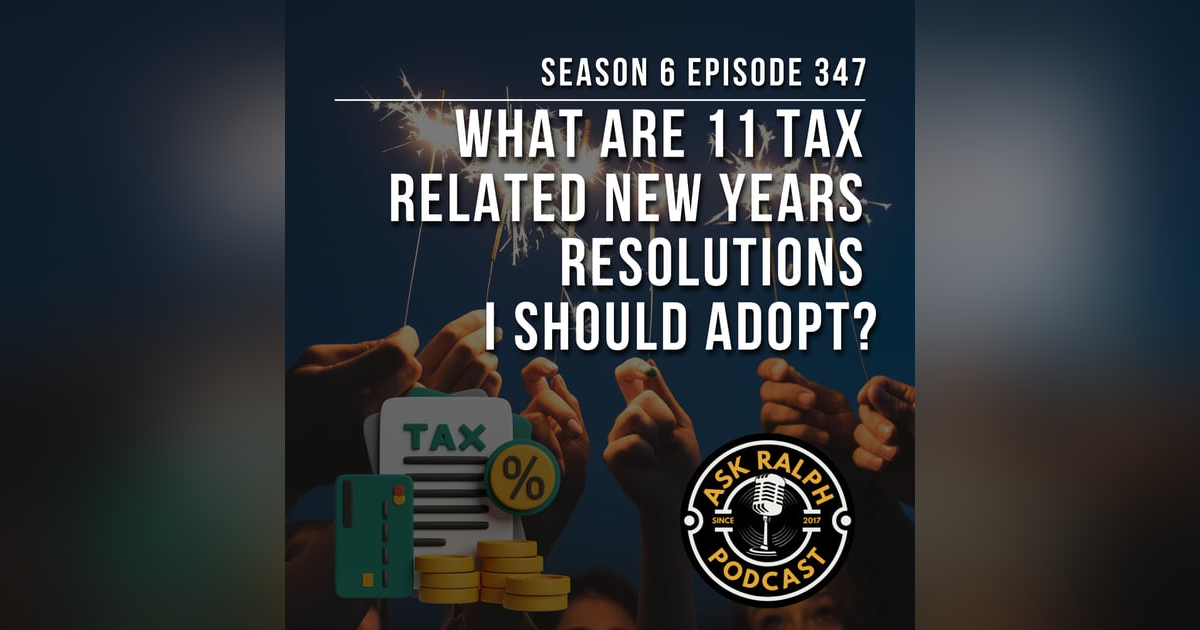 What are 11 tax related new years resolutions I should adopt? What are 11 tax related new years resolutions I should adopt?