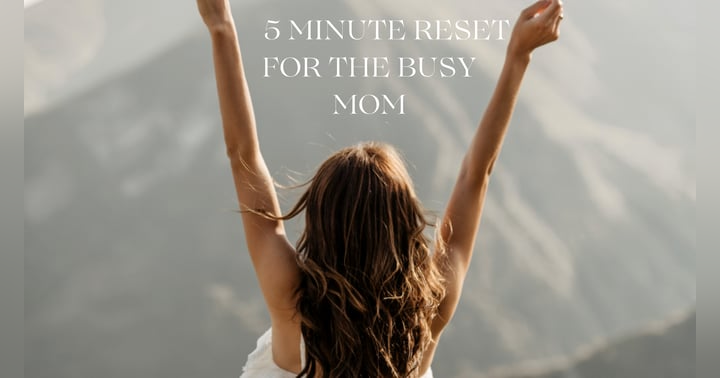 image for 5-Minute Morning Reset for Busy Moms
