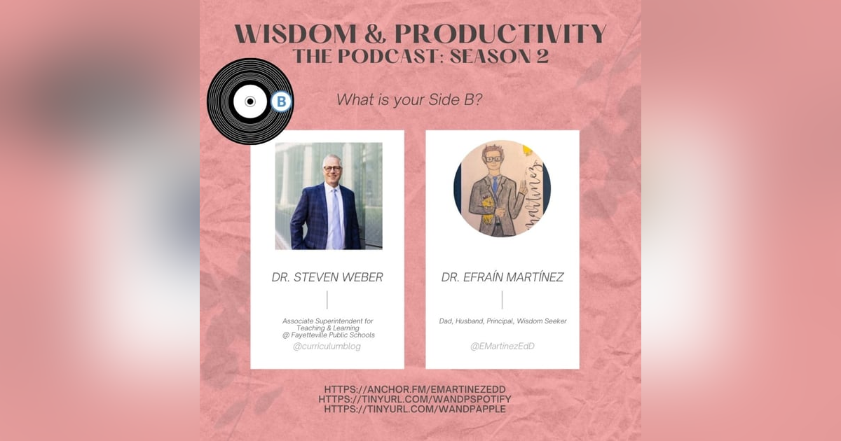 S2:E32: Interviewing Dr. Steven Weber, Associate Superintendent for T&L @ Fayetteville Public Schools S2:E32: Interviewing Dr. Steven Weber, Associate Superintendent for T&L @ Fayetteville Public Schools