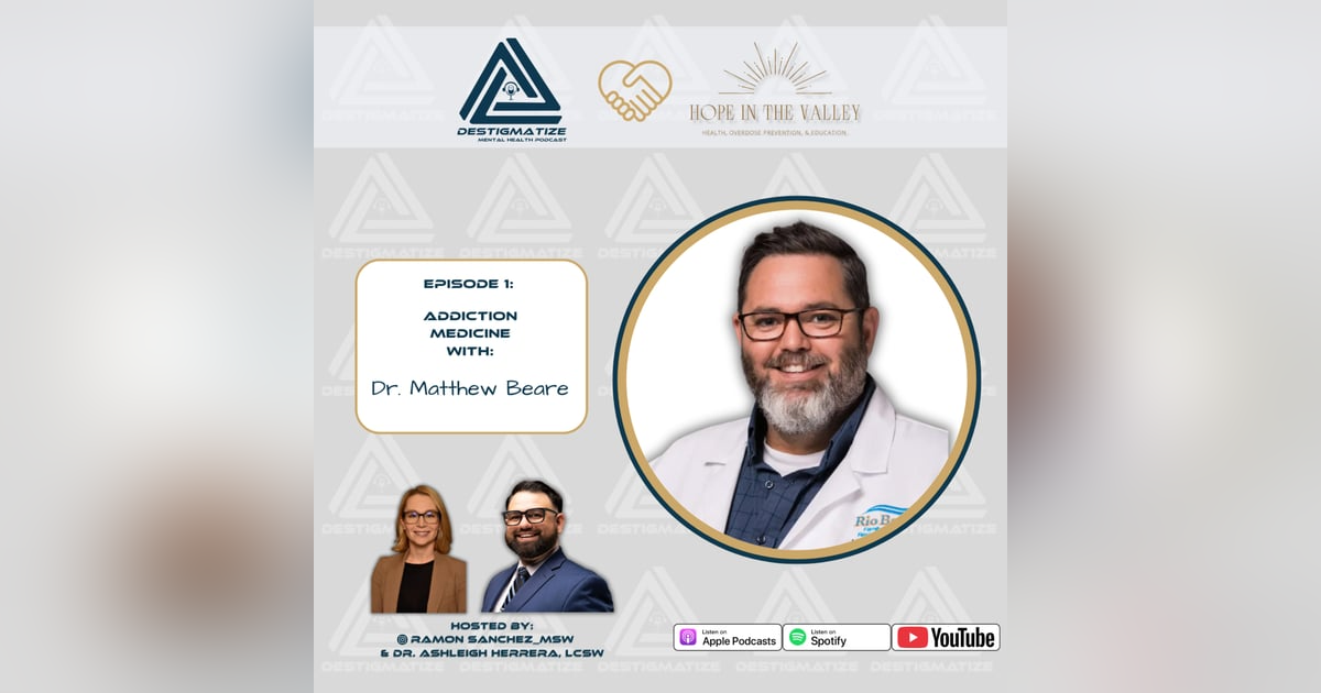 Hope In The Valley Series - Episode 1 with Dr. Matthew Beare (Ep.56) Hope In The Valley Series - Episode 1 with Dr. Matthew Beare (Ep.56)