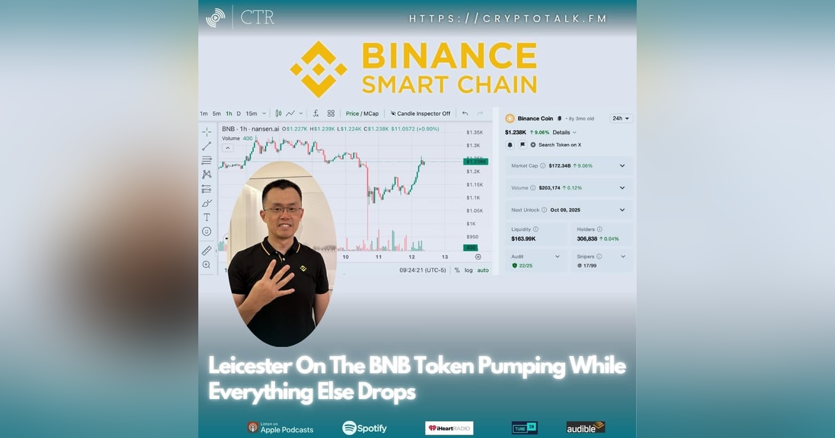 Leicester On The #BNB Token Pumping While Everything Else Drops Leicester On The #BNB Token Pumping While Everything Else Drops
