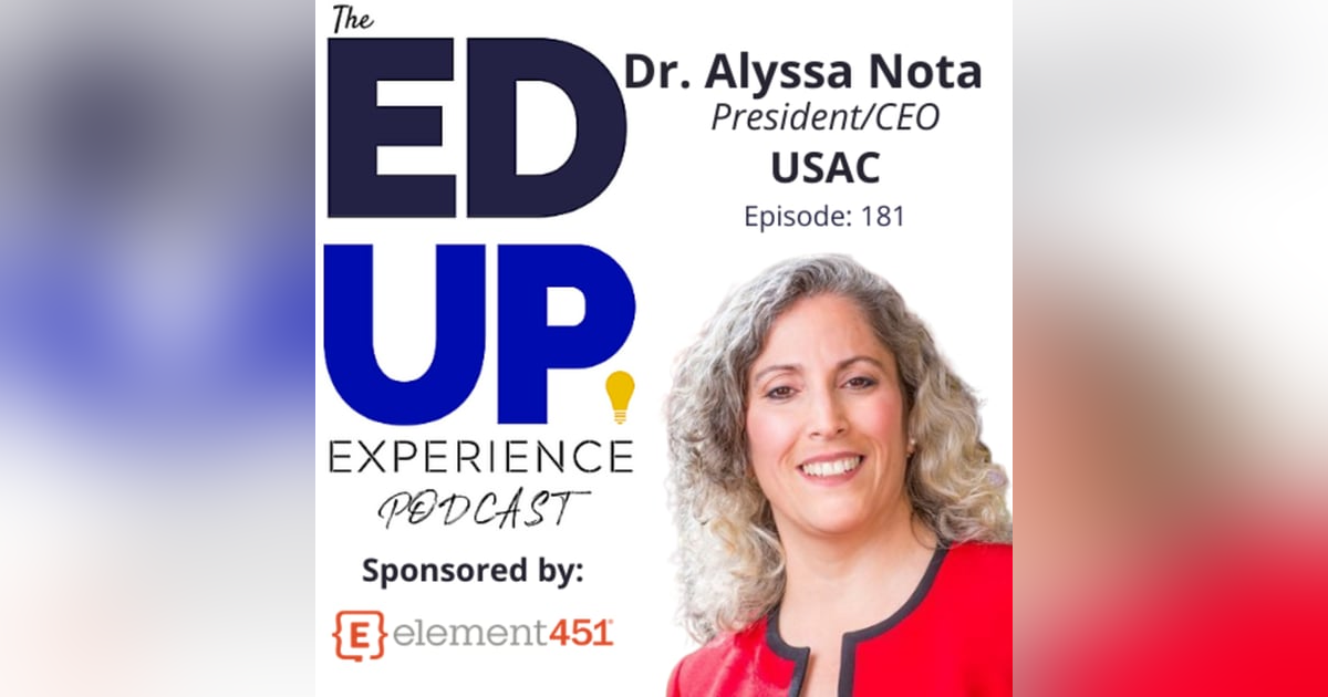 181: Study Abroad - with Dr. Alyssa Nota, President/CEO, USAC 181: Study Abroad - with Dr. Alyssa Nota, President/CEO, USAC