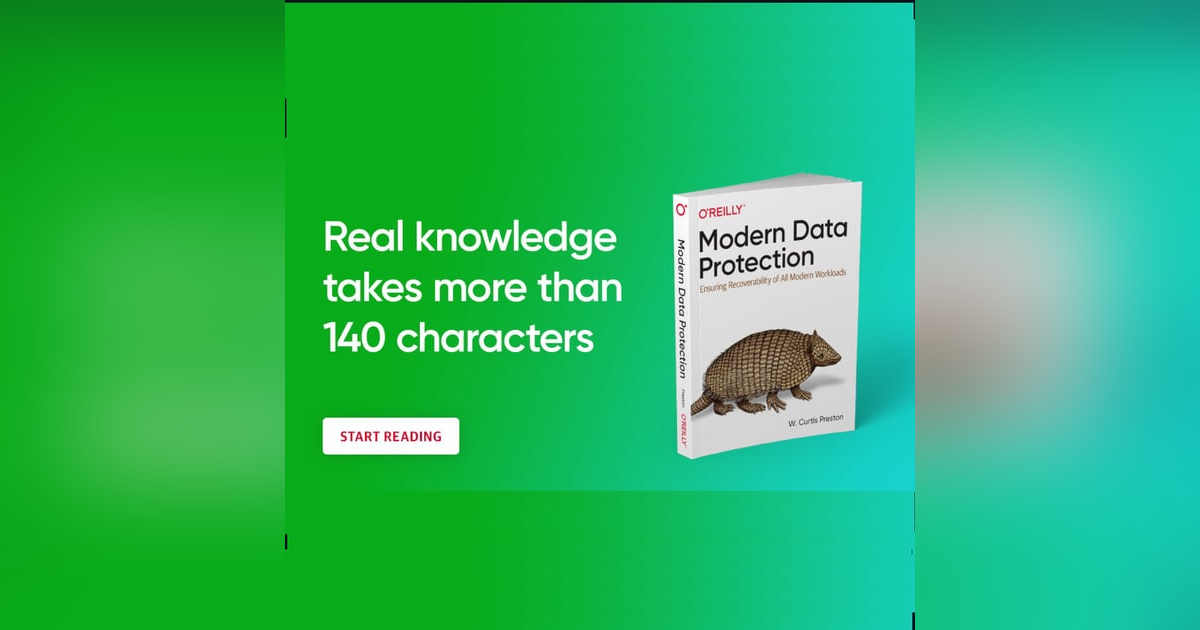 Why you need a copy of Modern Data Protection Why you need a copy of Modern Data Protection
