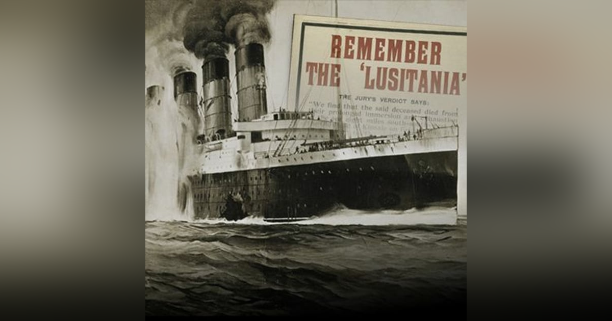 Chrome360 | ENTER THE PEACE BROKER by Martyn Wade | Episode 1 | When the Lusitania Went Down Chrome360 | ENTER THE PEACE BROKER by Martyn Wade | Episode 1 | When the Lusitania Went Down