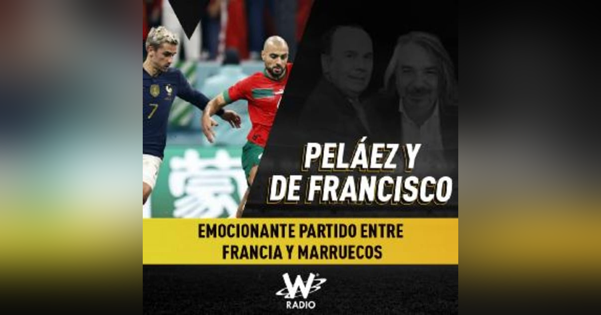 Emocionante partido entre Francia y Marruecos Emocionante partido entre Francia y Marruecos