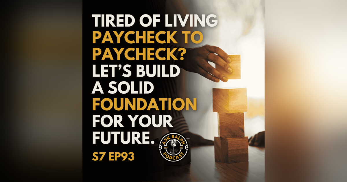 Tired of Living Paycheck to Paycheck? Let’s Build a Solid Foundation for Your Future. Tired of Living Paycheck to Paycheck? Let’s Build a Solid Foundation for Your Future.