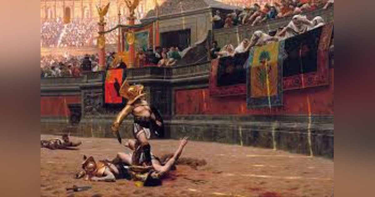 THE LAST FIGHT IN THE COLISEUM THE LAST FIGHT IN THE COLISEUM