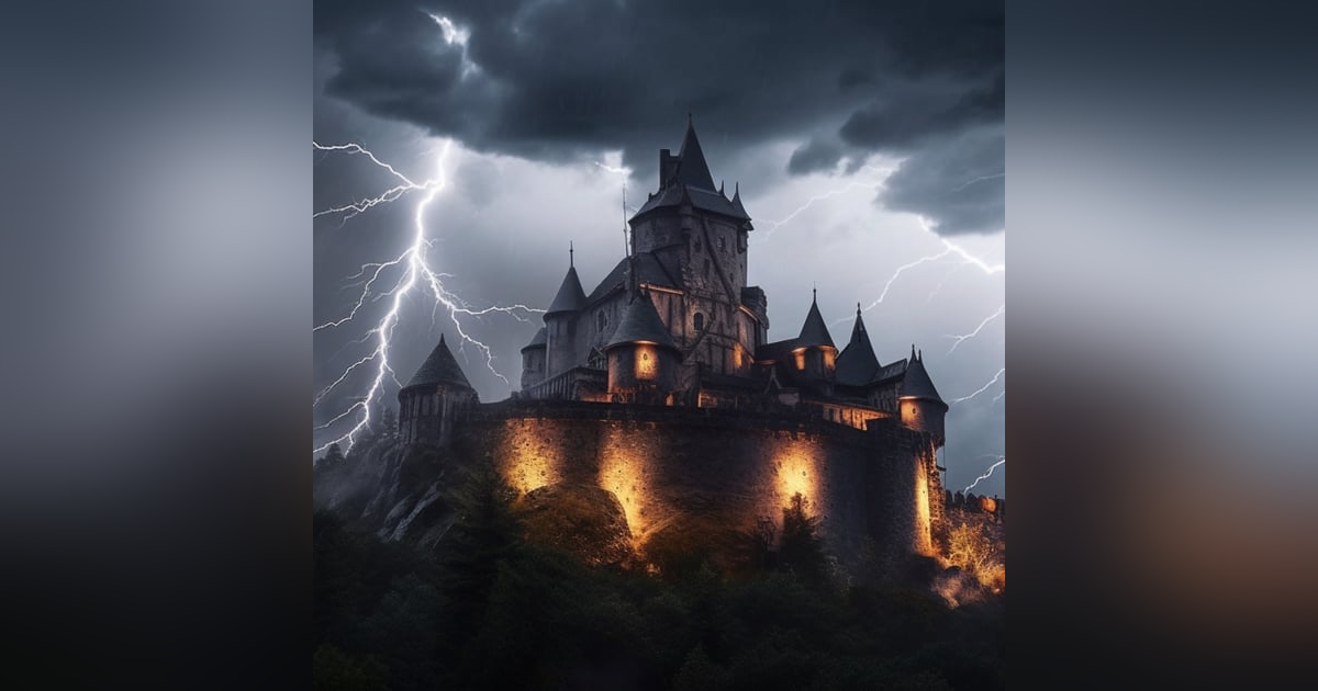 Epic Castle Thunderstorm | Rain, Wind, Loud Thunder & Lightning, with Sounds of Crows and Wolves Epic Castle Thunderstorm | Rain, Wind, Loud Thunder & Lightning, with Sounds of Crows and Wolves