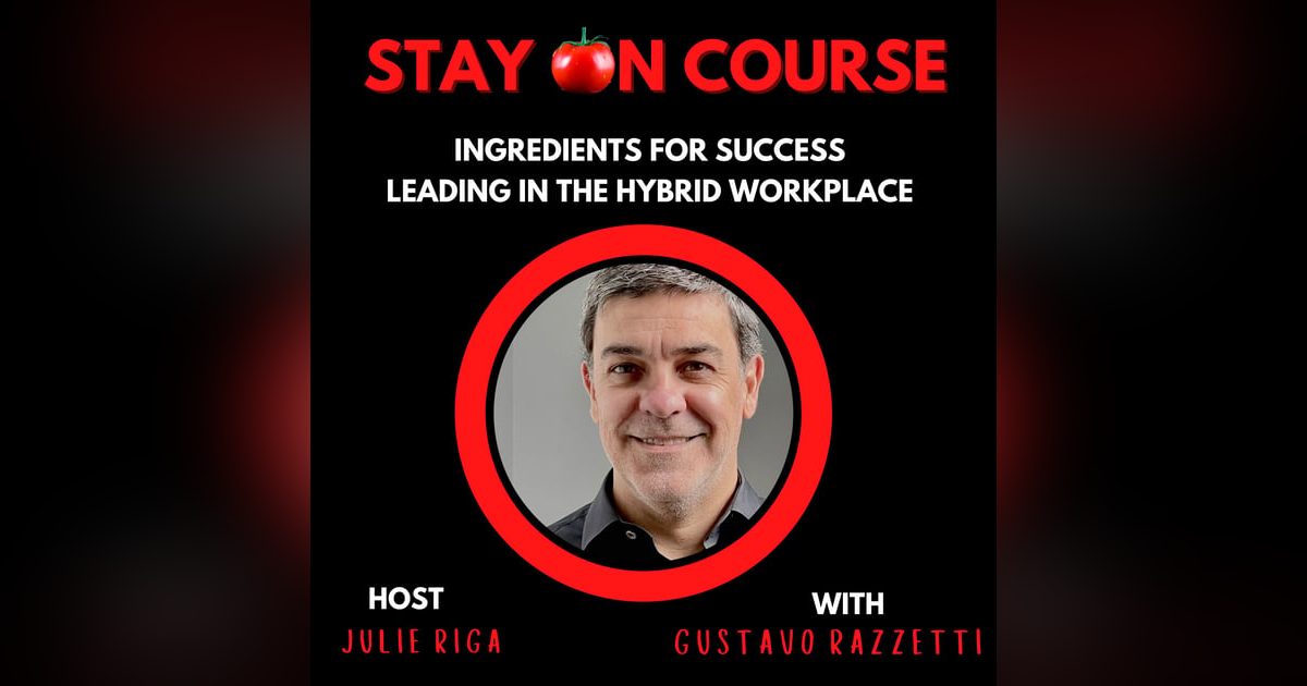 Ingredients for Success - Leading in the Hybrid Workplace with Gustavo Razzetti Ingredients for Success - Leading in the Hybrid Workplace with Gustavo Razzetti