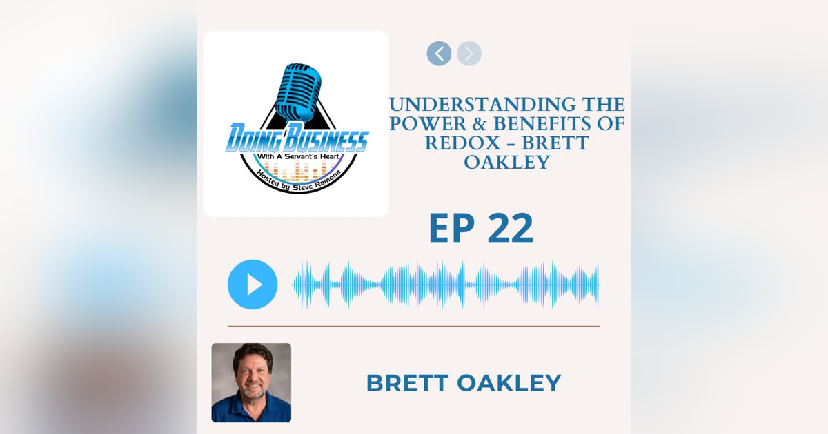 Understanding the Power & Benefits of REDOX - Brett Oakley Understanding the Power & Benefits of REDOX - Brett Oakley