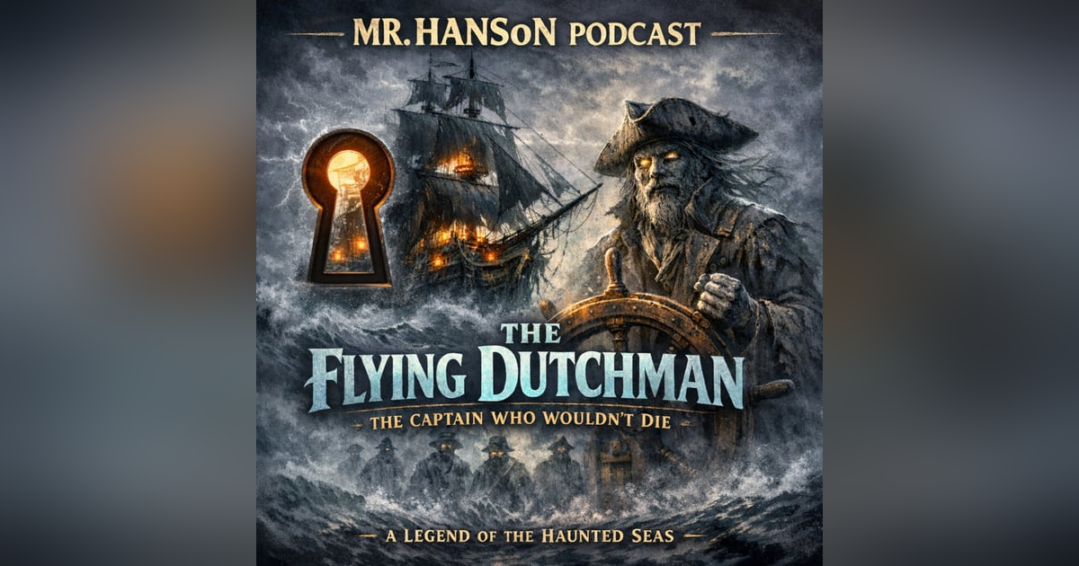 S E8: MR HANSoN Podcast "The Flying Dutchman: The Captain Who Wouldn't Die" S E8: MR HANSoN Podcast "The Flying Dutchman: The Captain Who Wouldn't Die"