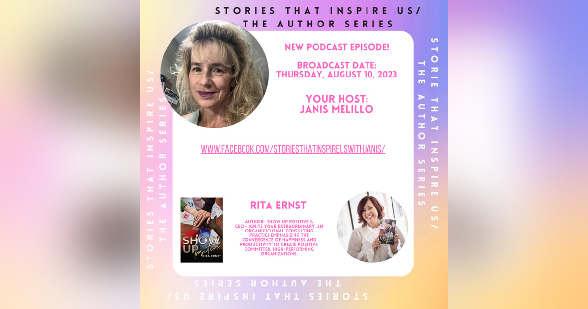 Stories That Inspire Us / The Author Series with Rita Ernst - 08.10.23 Stories That Inspire Us / The Author Series with Rita Ernst - 08.10.23