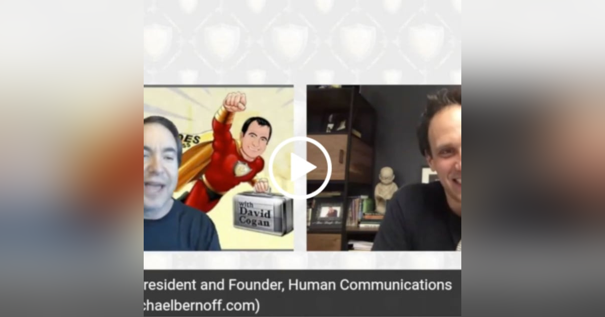 Michael Bernoff, President/Founder, Human Communications Institute, Author Average Sucks helping thousands of people rise above average and Michael Bernoff, President/Founder, Human Communications Institute, Author Average Sucks helping thousands of people rise above average and