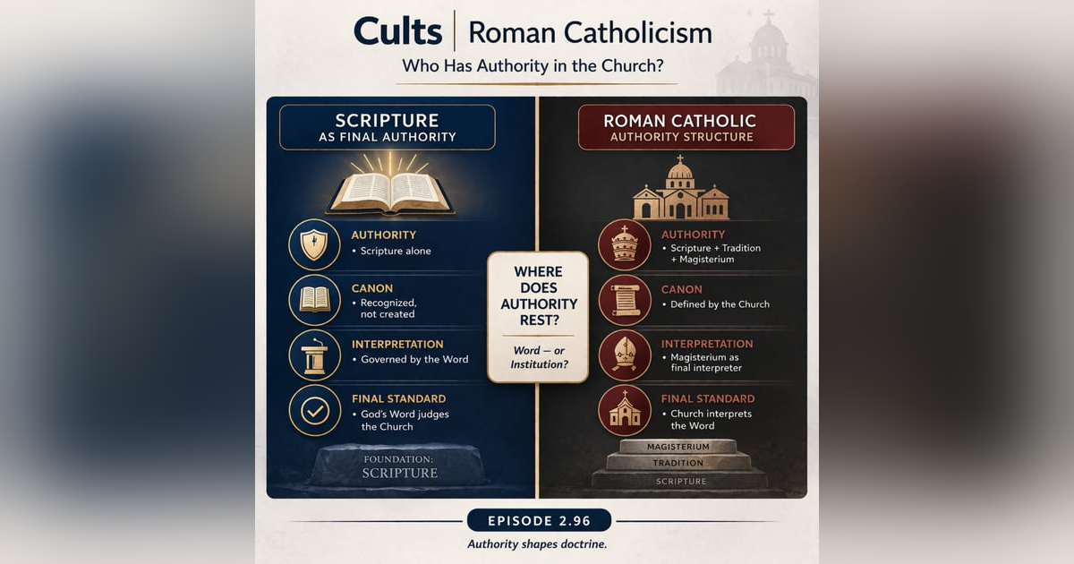 Cults | Roman Catholicism: Who Has Authority in the Church? Cults | Roman Catholicism: Who Has Authority in the Church?