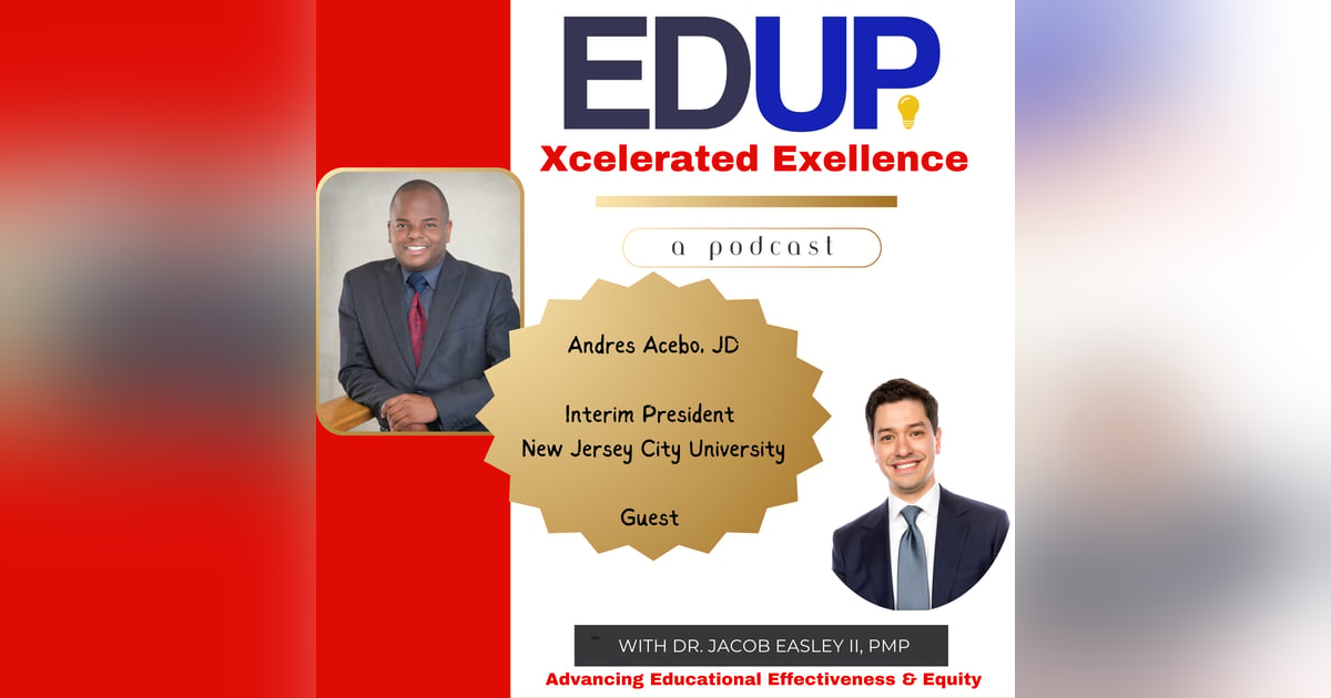 Andrés Acebo—Leading NJCU from Crisis to Recovery to Revitalization Andrés Acebo—Leading NJCU from Crisis to Recovery to Revitalization