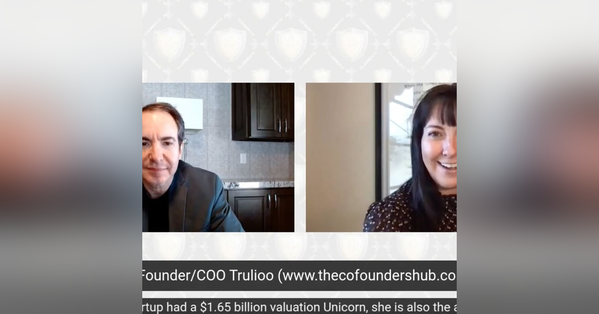 Tanis Jorge CoFounder COO Trulioo startup over 1 Billion valuation unicorn, Author CoFounder Handbook Tanis Jorge CoFounder COO Trulioo startup over 1 Billion valuation unicorn, Author CoFounder Handbook