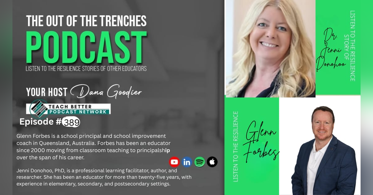 Episode # 389: Glenn Forbes & Jenni Donohoo Episode # 389: Glenn Forbes & Jenni Donohoo