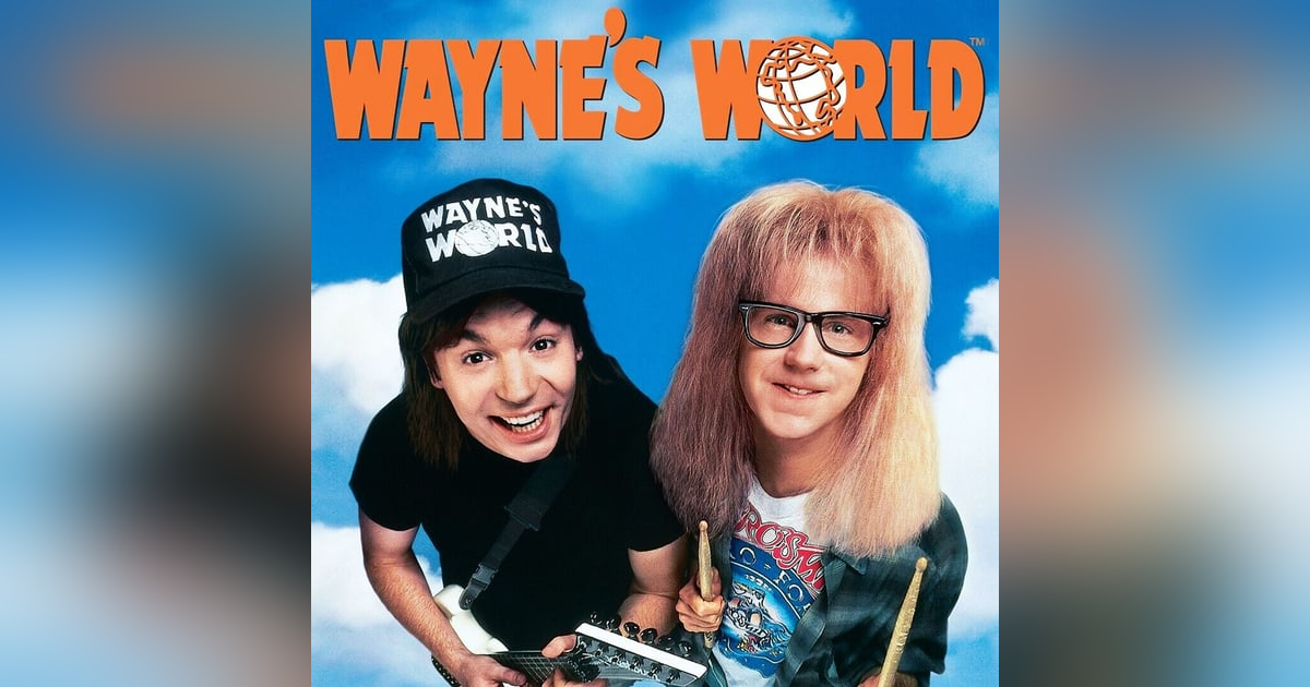 Wayne's World (1992) Mike Myers, Dana Carvey, and Rob Lowe Wayne's World (1992) Mike Myers, Dana Carvey, and Rob Lowe