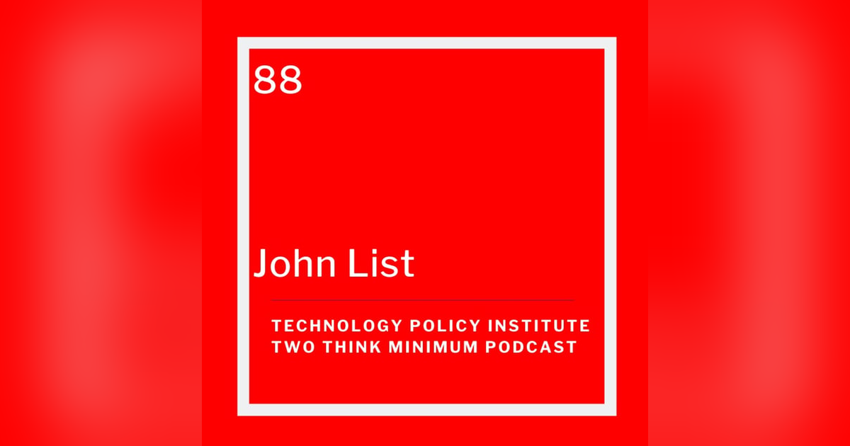 John List on How to Make Good Ideas Great & Great Ideas Scale John List on How to Make Good Ideas Great & Great Ideas Scale