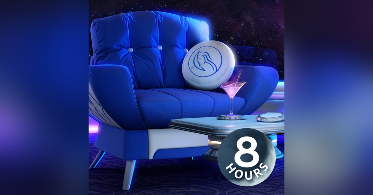Relax in Spaceship Lounge | 8 Hour Space White Noise Sleep Sounds Relax in Spaceship Lounge | 8 Hour Space White Noise Sleep Sounds