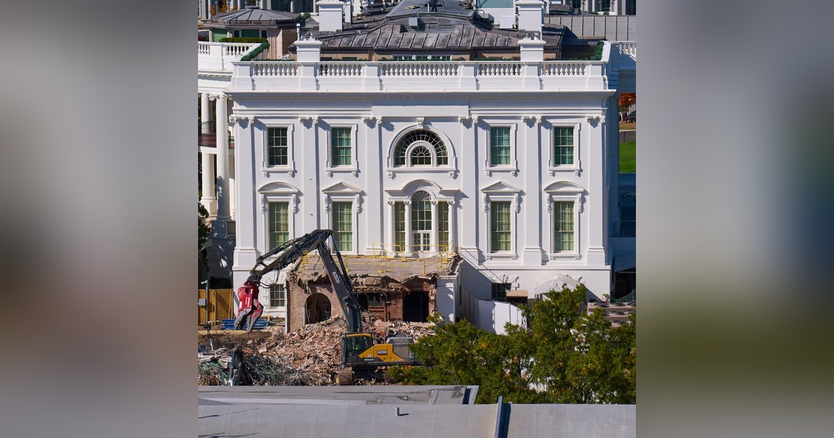 Trump demolishes White House East Wing; Nazi controversies hit both parties Trump demolishes White House East Wing; Nazi controversies hit both parties