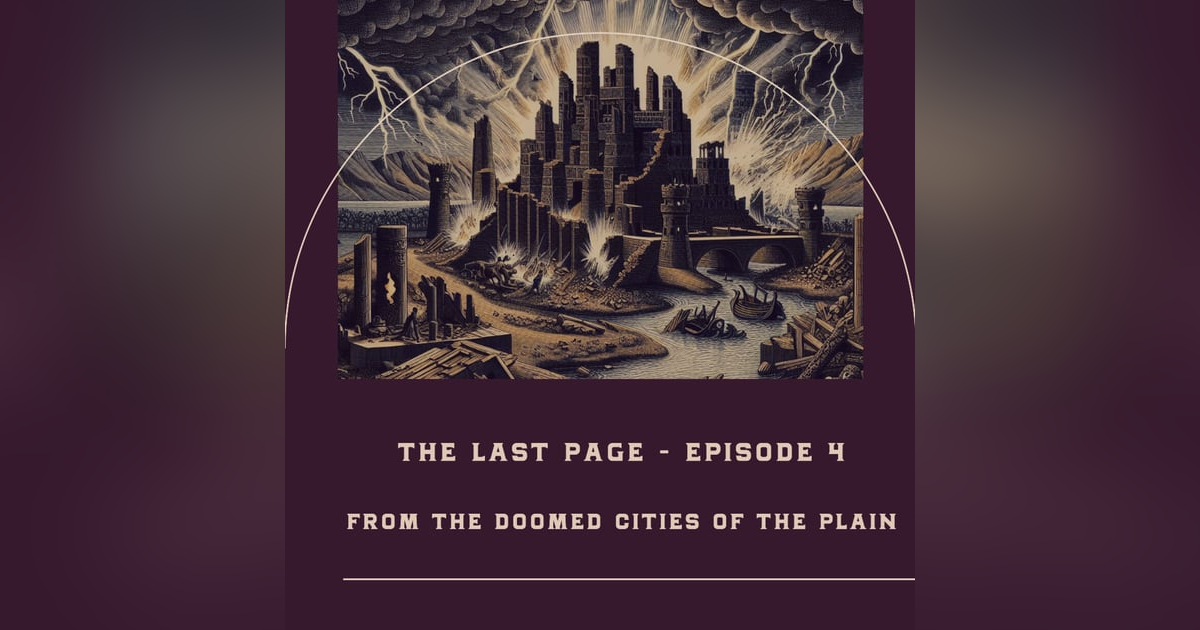 ...From the Doomed Cities of the Plain ...From the Doomed Cities of the Plain