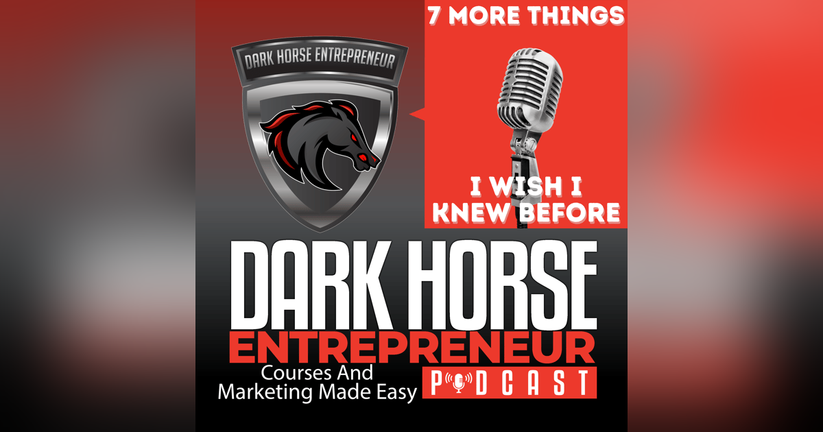 EP 384 More Things I Wish I Had Known Before I Started EP 384 More Things I Wish I Had Known Before I Started