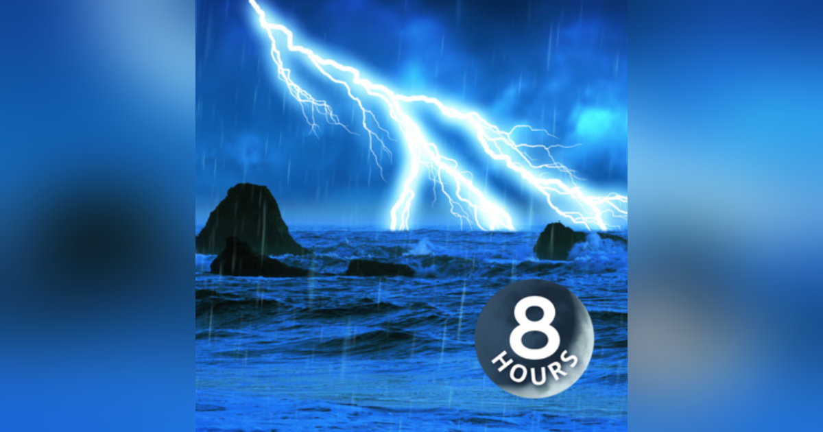 Rain and Thunder Sound with Ocean Waves | White Noise for Sleeping (8 Hours) Rain and Thunder Sound with Ocean Waves | White Noise for Sleeping (8 Hours)