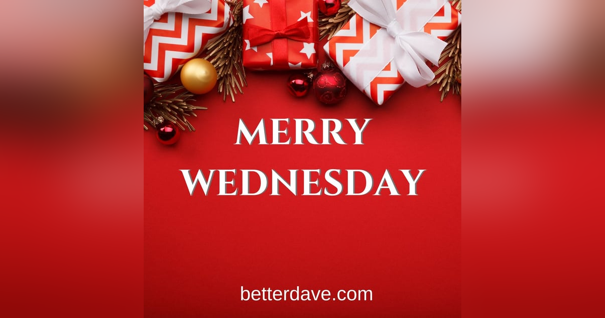 Merry Wednesday Merry Wednesday