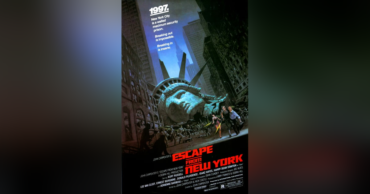 JOHN CARPENTER JUNE: ESCAPE FROM NEW YORK JOHN CARPENTER JUNE: ESCAPE FROM NEW YORK