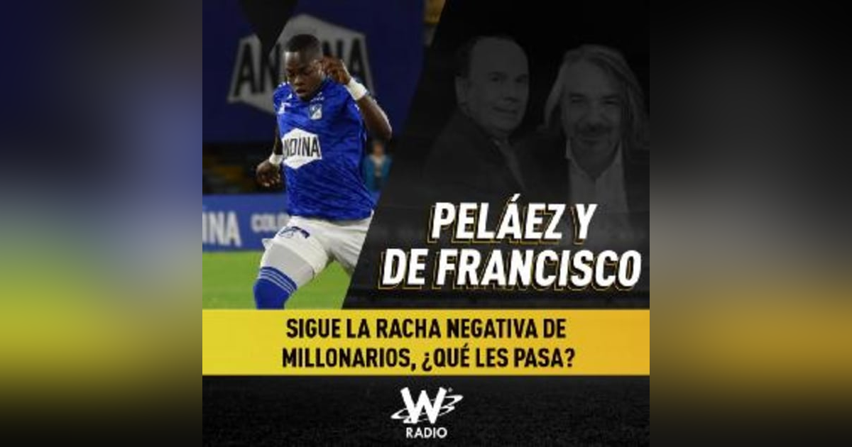 Sigue la racha negativa de Millonarios, ¿qué les pasa? Sigue la racha negativa de Millonarios, ¿qué les pasa?