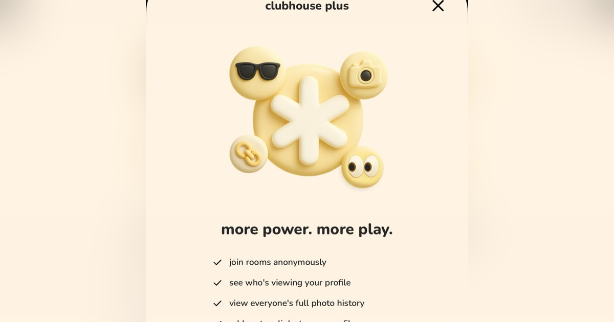 Clubhouse Plus: New Pro Feature for Social Audio Users | $4.99/mo or $49.99/yr | Joining or Nah? with Favour Obasi-ike Clubhouse Plus: New Pro Feature for Social Audio Users | $4.99/mo or $49.99/yr | Joining or Nah? with Favour Obasi-ike