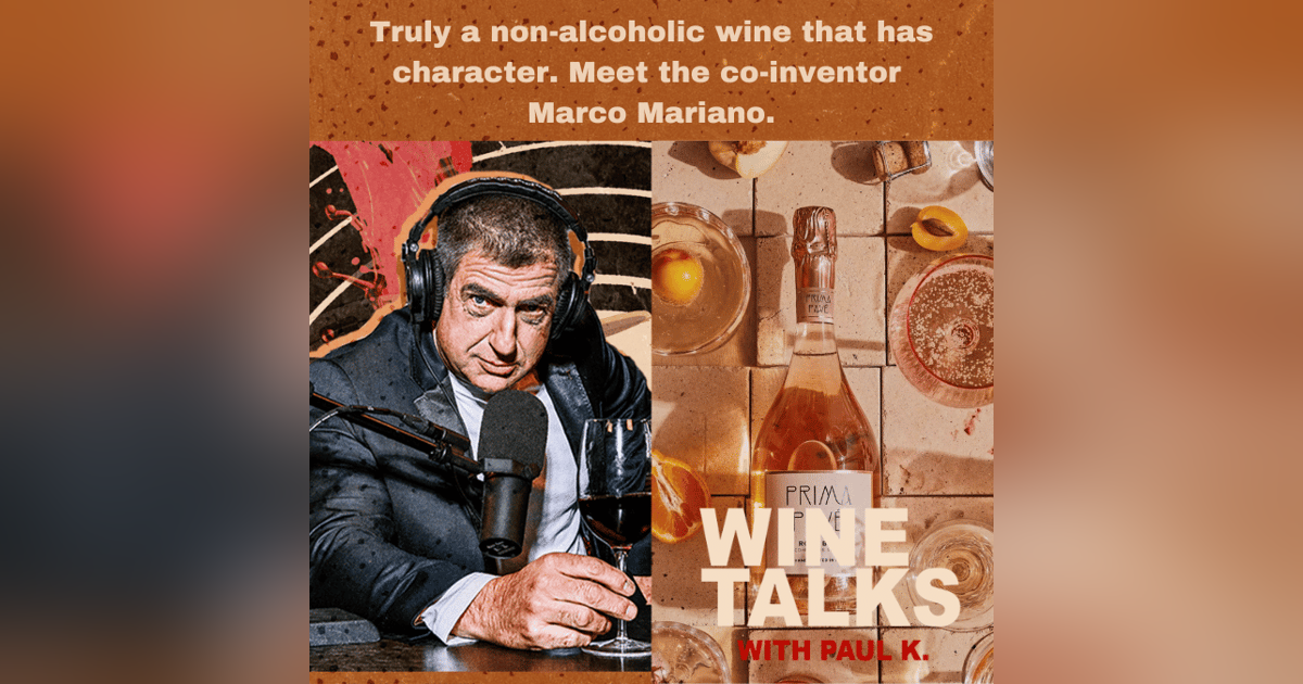 Truly a non-alcoholic wine that has character. Meet the co-inventor Marco Marano. Truly a non-alcoholic wine that has character. Meet the co-inventor Marco Marano.
