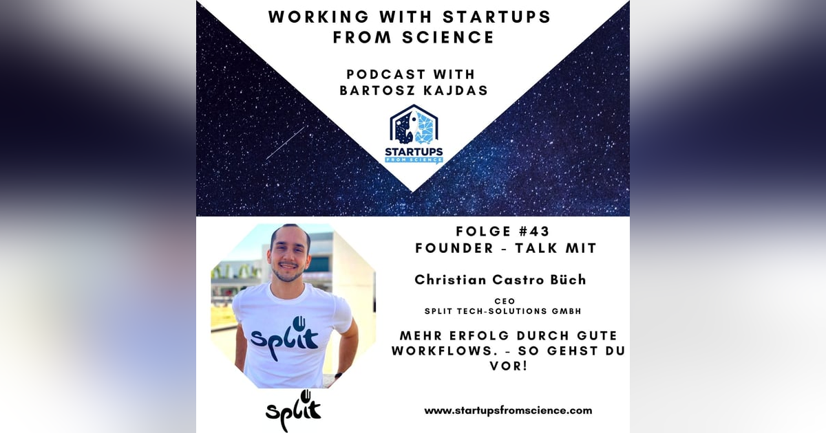 #43 | FOUNDER-Talk: Mehr Erfolg durch gute Workflows. - So gehst du vor. #43 | FOUNDER-Talk: Mehr Erfolg durch gute Workflows. - So gehst du vor.