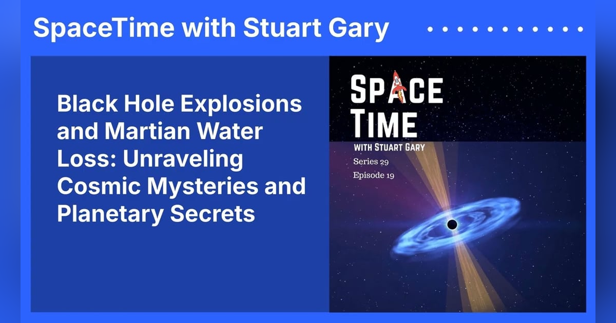 Black Hole Explosions and Martian Water Loss: Unraveling Cosmic Mysteries and Planetary Secrets Black Hole Explosions and Martian Water Loss: Unraveling Cosmic Mysteries and Planetary Secrets