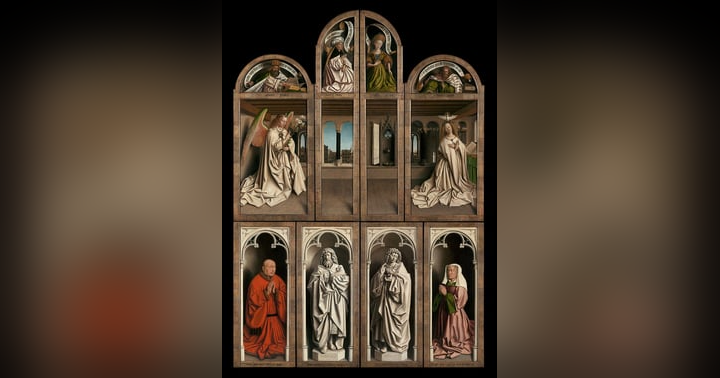 image for Ghent Altarpiece by Jan van Eyck
