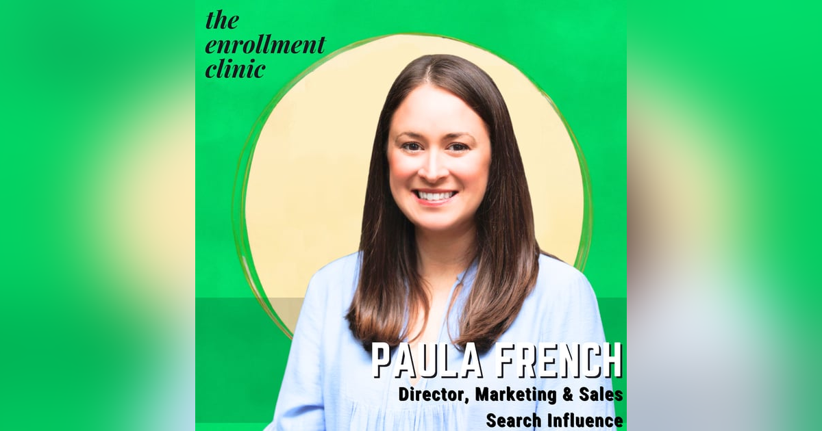 Higher Ed SEO & Digital Strategy: What Universities Get Wrong (and How to Fix It) with Paula French Higher Ed SEO & Digital Strategy: What Universities Get Wrong (and How to Fix It) with Paula French