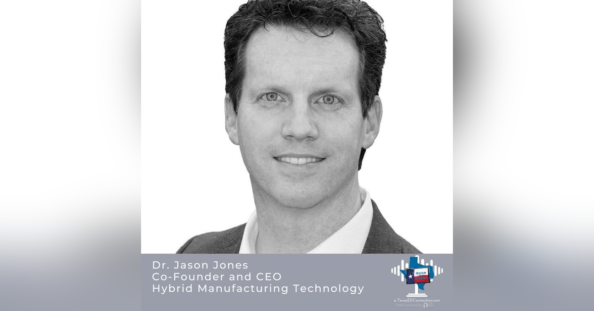 Dr. Jason Jones, CEO and Co-Founder Hybrid Manufacturing Technology Dr. Jason Jones, CEO and Co-Founder Hybrid Manufacturing Technology