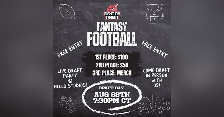 image for Right On Target Fantasy Football League 24'!