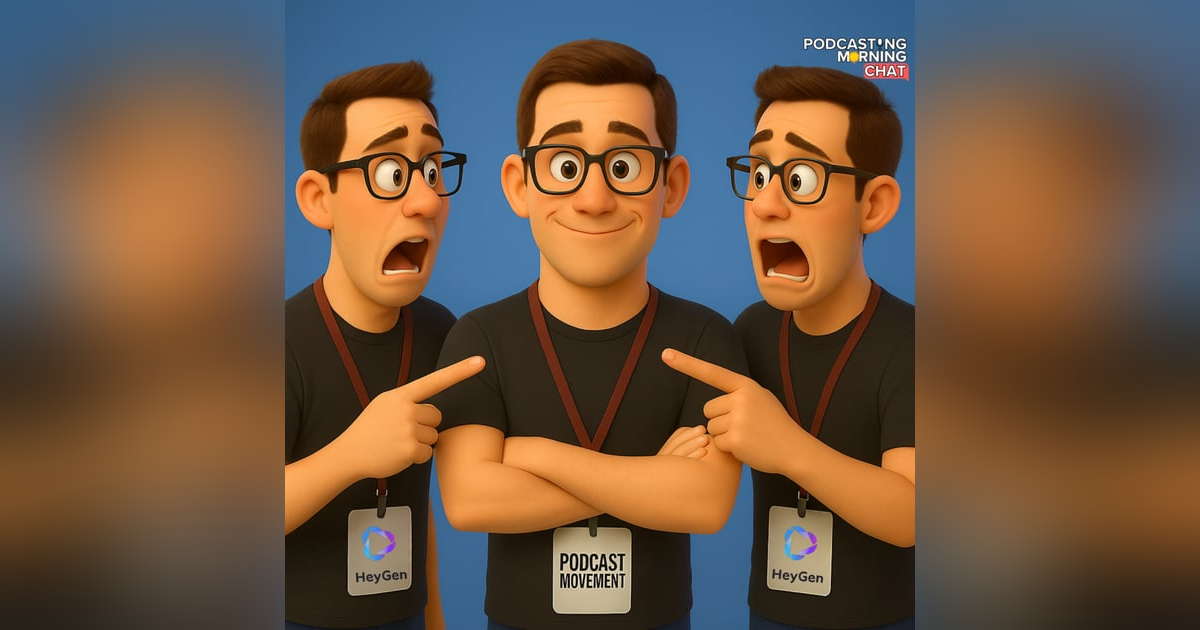 359 - Digital Twins by Hey Gen, New Gemini Video Features, & Podcast Movement Recap 359 - Digital Twins by Hey Gen, New Gemini Video Features, & Podcast Movement Recap